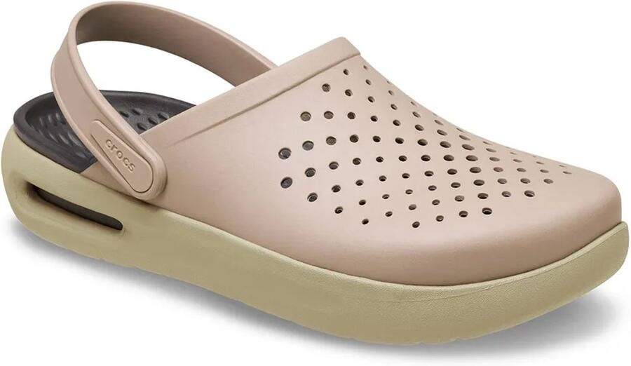 Crocs LiteRide InMotion Clogs 45-46 Taupe Free Feel Technology