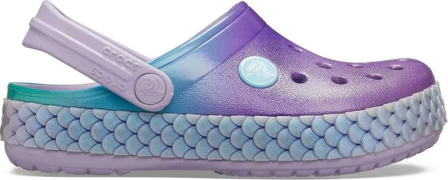 Crocs Instappers Meisjes paars blauw