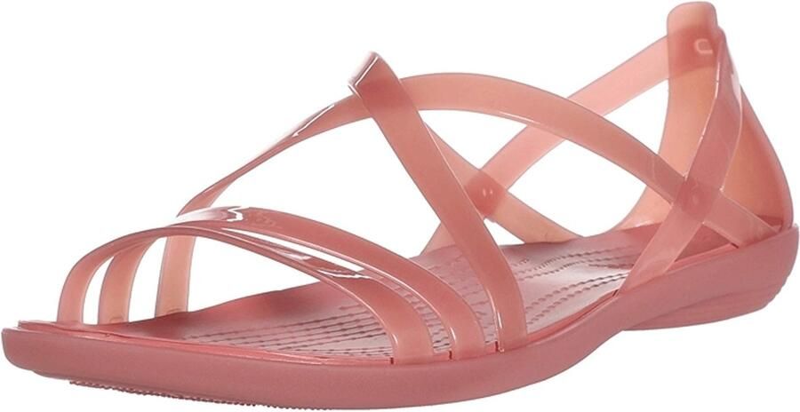 Crocs Isabella Strappy Sandal Blossom Roze US W5