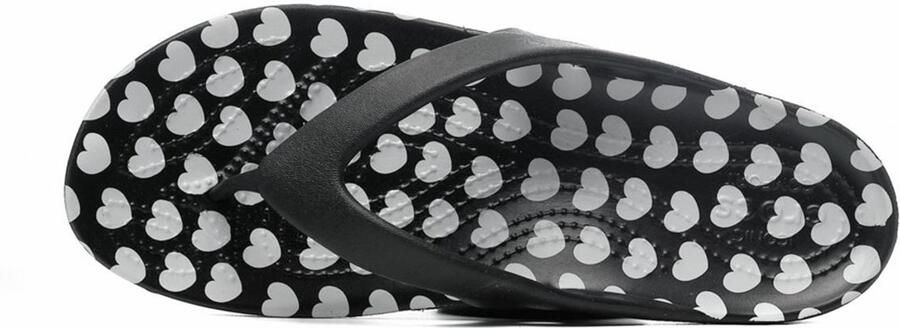 Crocs Kadee II Heart Print Flip US W5