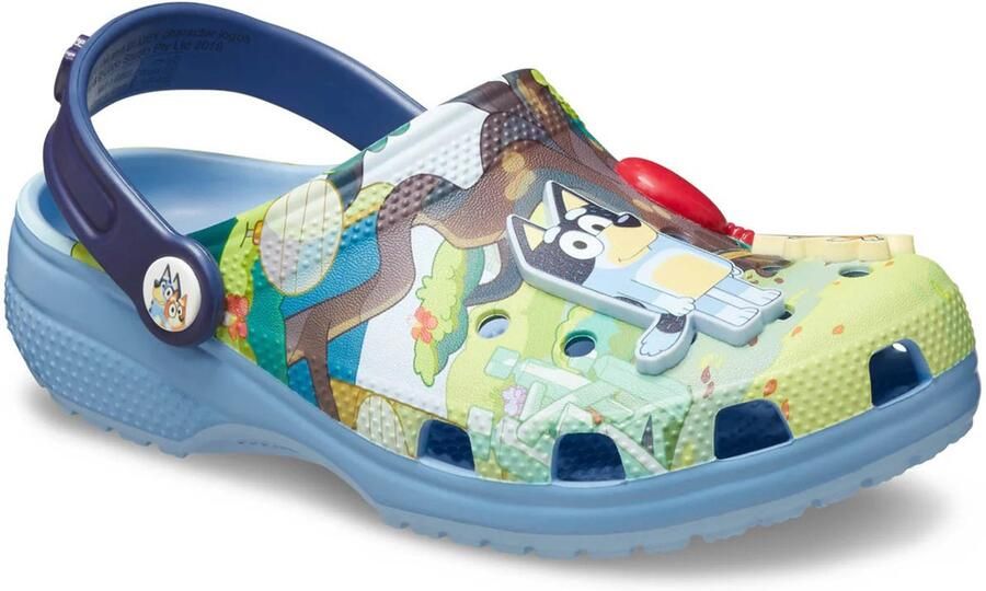 Crocs Bluey Classic Clog (PS) Unisex Slides & Sandalen blauw Schoenen