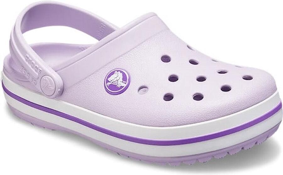 Crocs Kid's Crocband Clog Sandalen maat C12 purper - Foto 3