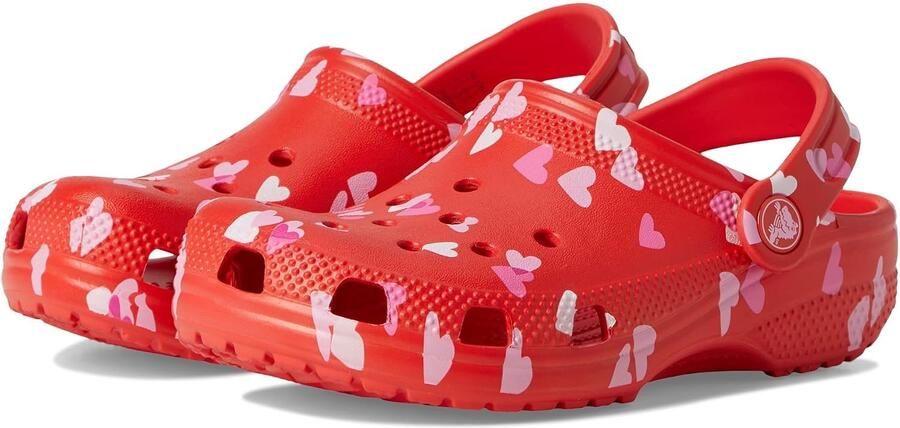 Crocs Kid's Classic VDay Graphic Clog Sandalen maat 22-23 rood - Foto 3