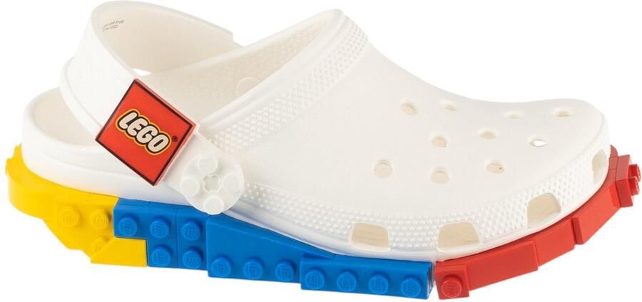 Crocs LEGO Creativity Clog K voor een jongen Wit Slippers