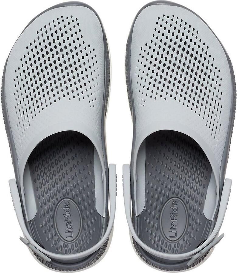 Crocs LiteRide 360 Clog Klompen Light Grey Slate Grey Heren - Foto 3