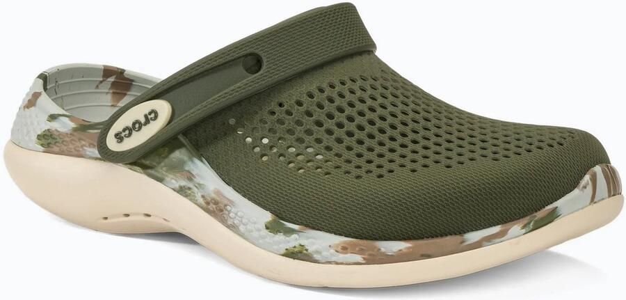 Crocs Literide 360 Marbled Clog Army Green 46 47 US M12