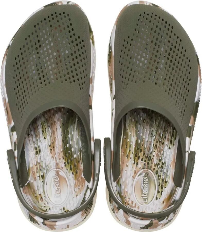 Crocs Literide 360 Marbled Clog Legergroen US J1