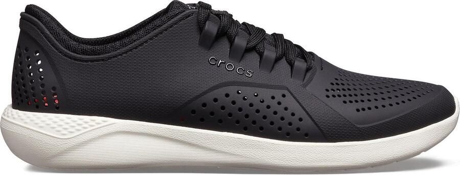Crocs LiteRide Pacer Sneakers Mannen zwart wit