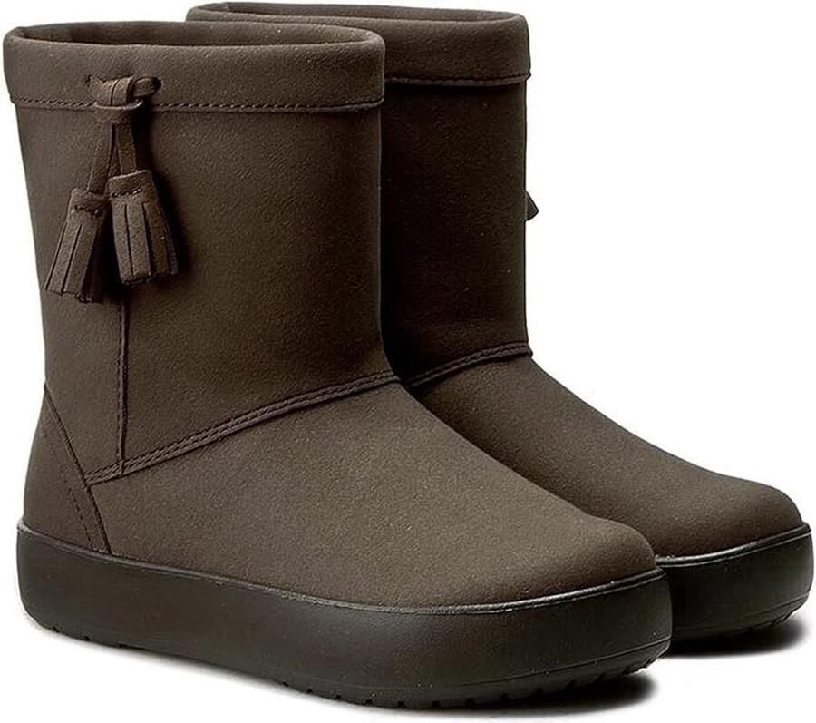 Crocs Lodgepoint Boots Espresso Bruin US