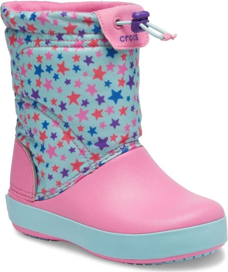 Crocs Lodgepoint Graphic Ice Blue Pink Lemonade US