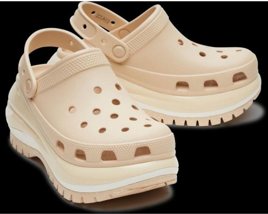 Crocs Mega Crush Clog Beige M5 W7