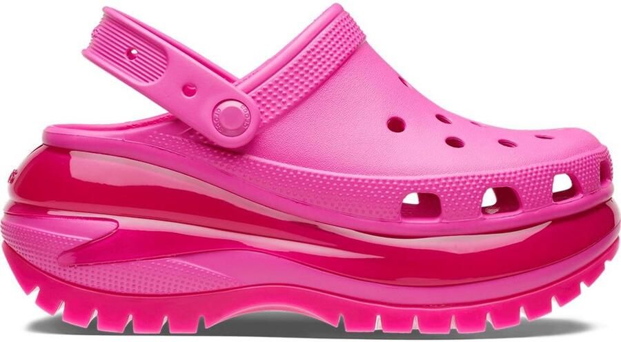Crocs Classic Mega Crush Sandalen & Slides juice maat: 41 42 beschikbare maaten:36 37 38 39 40 41 42