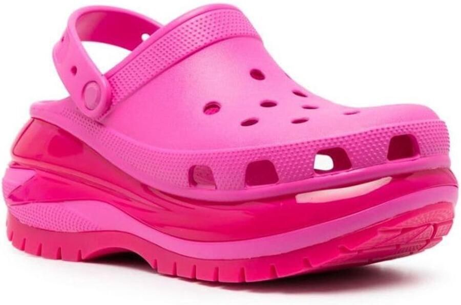 Crocs Classic Topographic Clog Sandalen maat M10 W12 blauw grijs - Foto 1