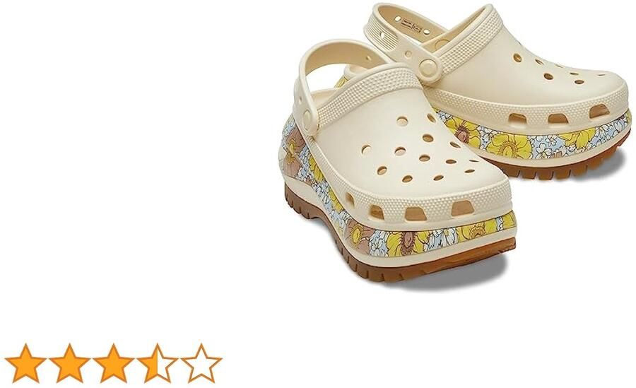 Crocs Mega Crush Retro Floral Clog M9W11