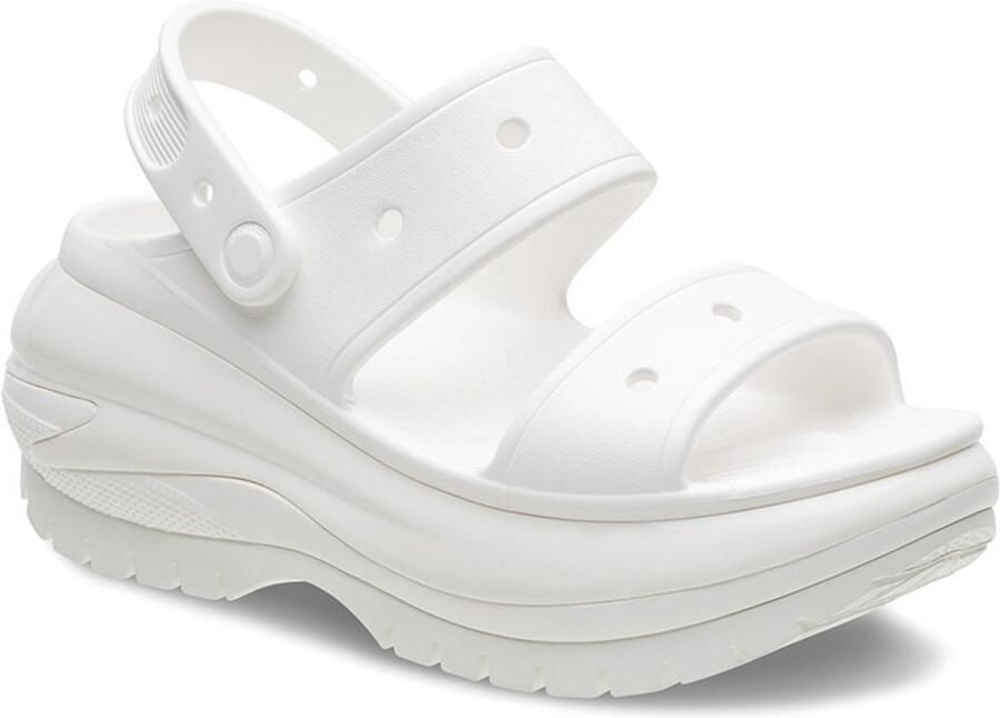 Crocs Sandalen met sleehak Classic Mega Crush - Foto 3