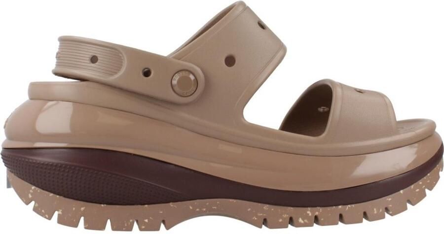 Crocs Classic Mega Crush Sandalen Latte Bruin 42 43 - Foto 3