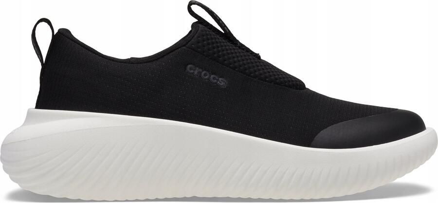 Crocs Mellow Serie Sport Sneakers Slip-On Zwart Wit Comfortabele Pasvorm