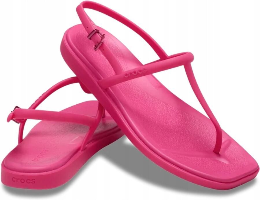 Crocs Miami Damesslippers Dragon Fruit -Lichte Schoenen Croslite™ Invoegen - Foto 2