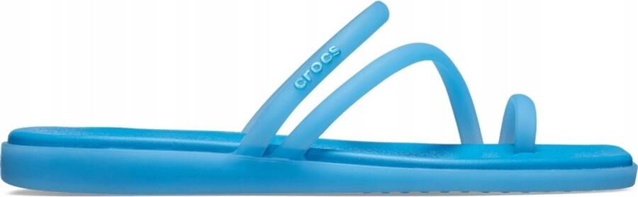 Crocs Miami Frosted Toe Loop Sandalen Vrouwen Tinted Glass