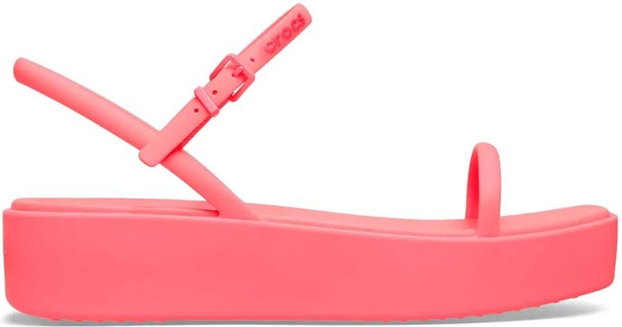 Crocs Miami Platform & Strap Sandalen Roze Vrouw