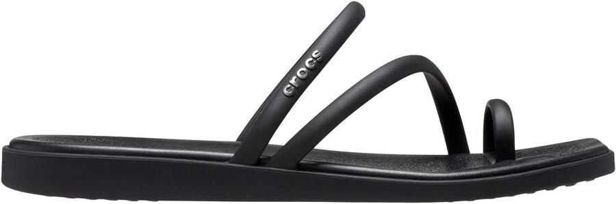Crocs Miami Serie Teensandalen Zwart Comfortabele TPU Bandjes Croslite™