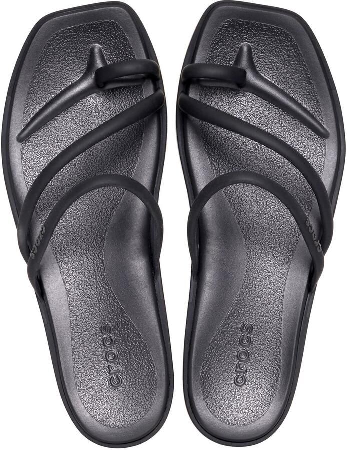 Crocs Miami Serie Teensandalen Zwart Comfortabele TPU Bandjes Croslite™ - Foto 2