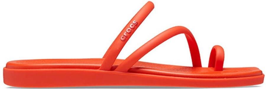 Crocs Miami Toe Loop Sandalen Lava Oranje