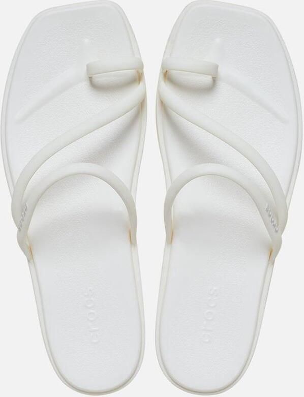 Crocs Miami Toe Loop Wit US W10