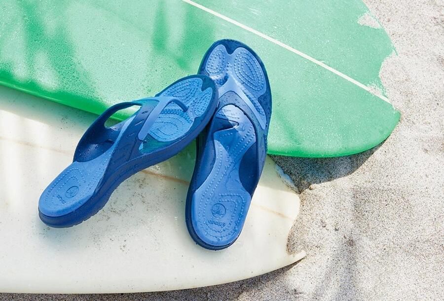 Crocs Modi Sport Sportieve Flip-Flops Dual Density Croslite™ Navy