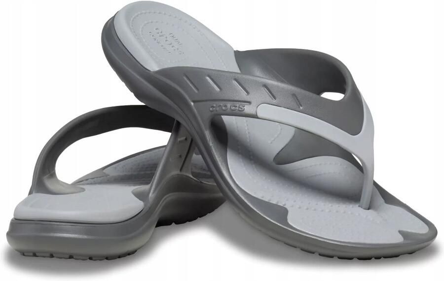 Crocs Modi Sport Sandalen Lichte Sportieve Flip Flops Dual Density Croslite™ Slate Grey