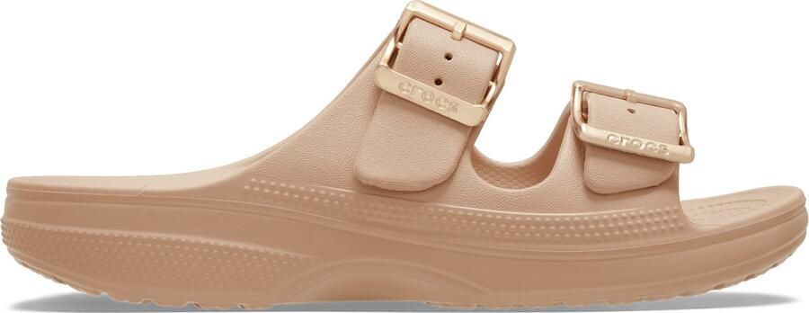Crocs Saturday Metallic Buckle Sandal Dames Slippers Blush