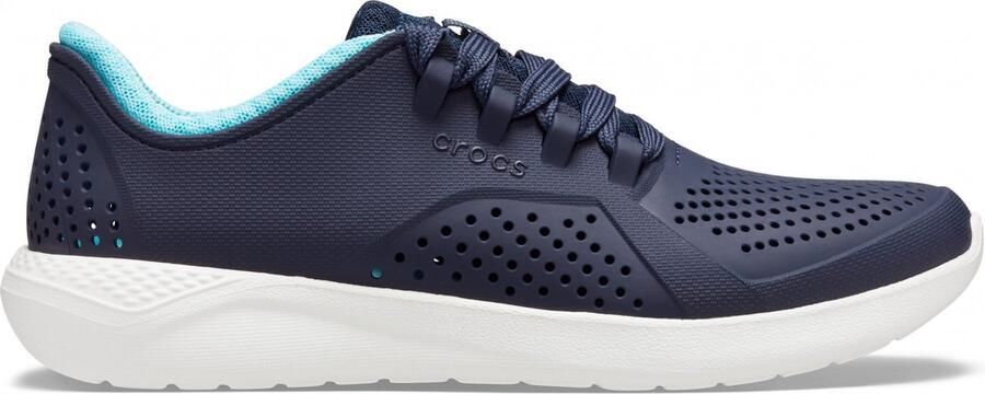 Crocs Schoenen Lifestyle Leisure Dames 36 37 EU (W6 US) Navy Ice blue 95% 5% Polyester