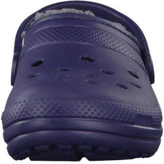Crocs Pantoffels Classic Lined Clog tuin schoen slippers klomp met knuffelig nepleer - Foto 15