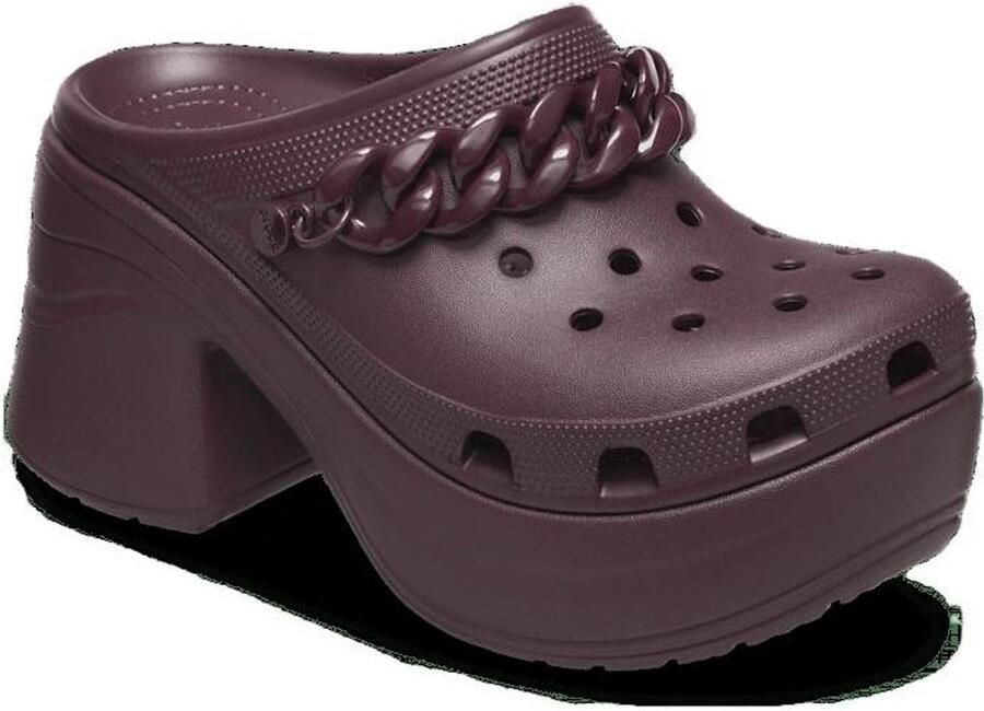 Crocs Siren Chain Clog Dark Cherry US M12