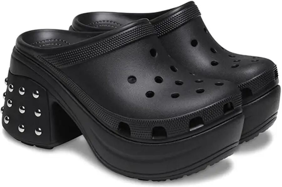 Crocs Siren Studded Clog Zwart Unisex M10-W12