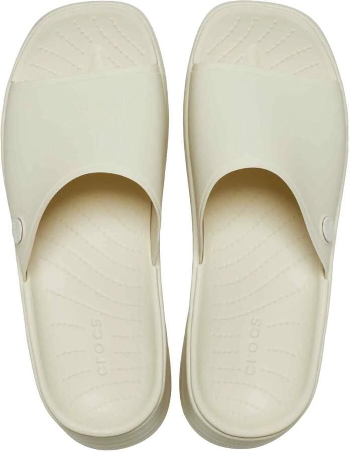 Crocs Skyline Slide Dames Klapki Bone Platform Comfort - Foto 2