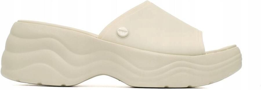 Crocs Skyline Slide Dames Klapki Bone Iconisch Comfort