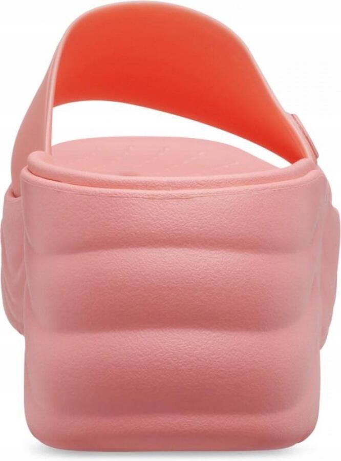 Crocs 208182 Serie Dames Platform Sandalen Skyline Design TPU Materiaal Guava