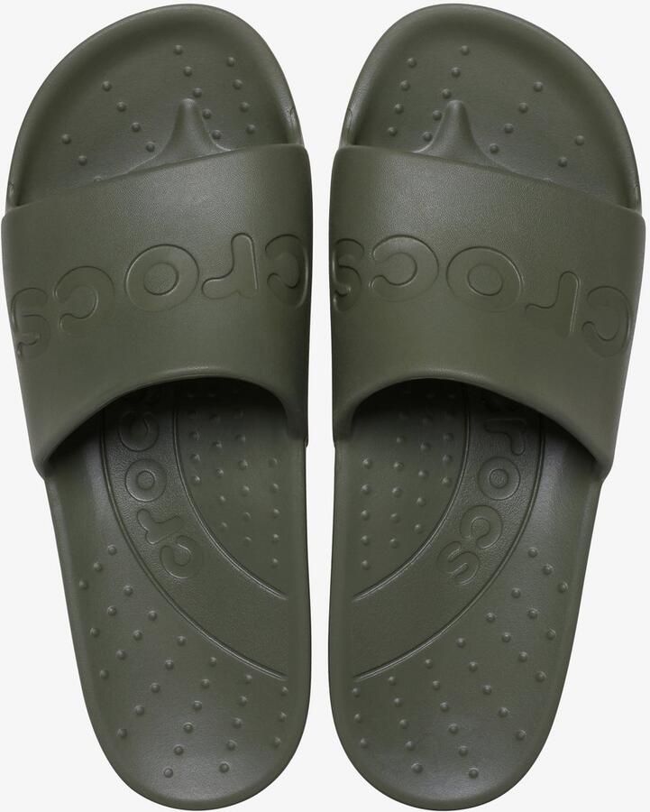 Crocs Slide Army Green heren badslippers groen