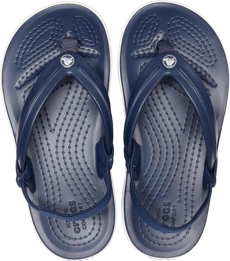 Crocs Slippers Unisex donker blauw wit - Foto 3