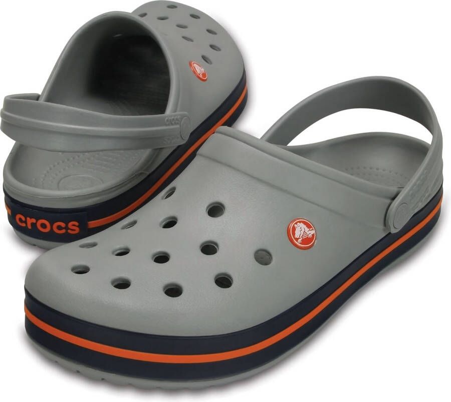 Crocs Crocband 11016-01U Mannen Grijs Slippers - Foto 4