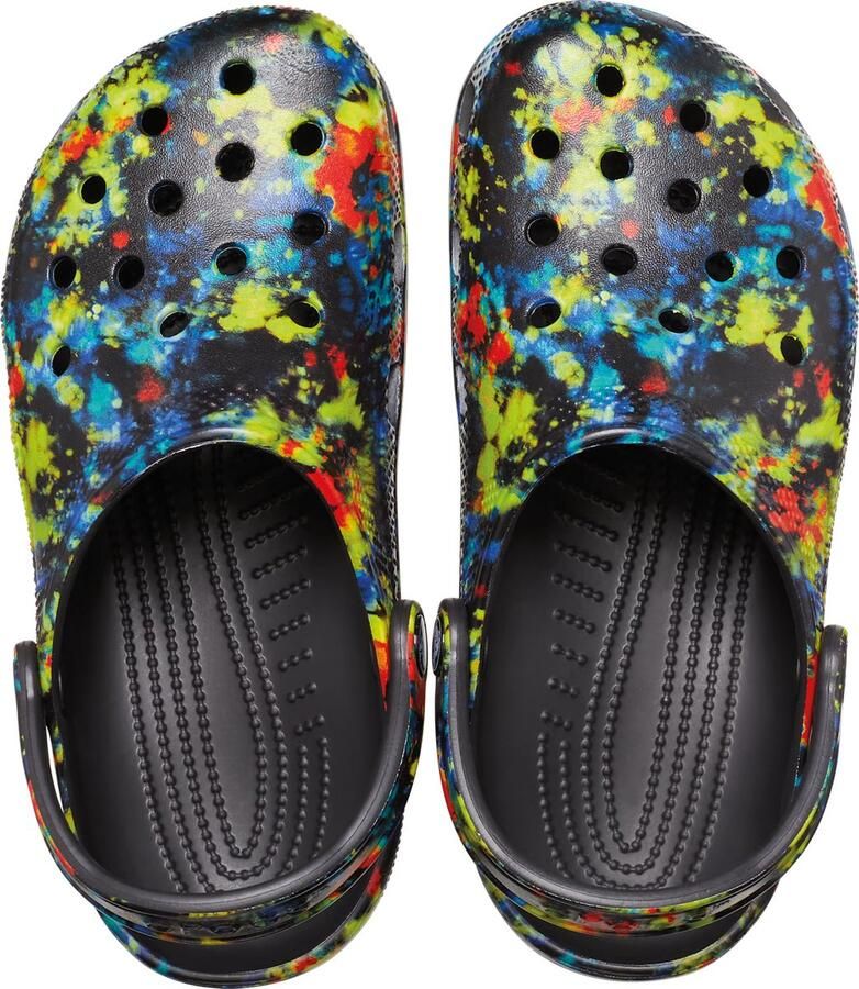 Crocs Classic Tie Dye Graphic Clog 205453 4SW Veelkleurig Slippers - Foto 2