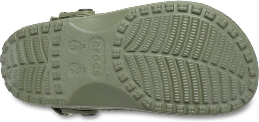 Crocs -Sloffen Cla Vakkundig Gemaakte Vegane Suede Steek Fashion Wear Volwassen