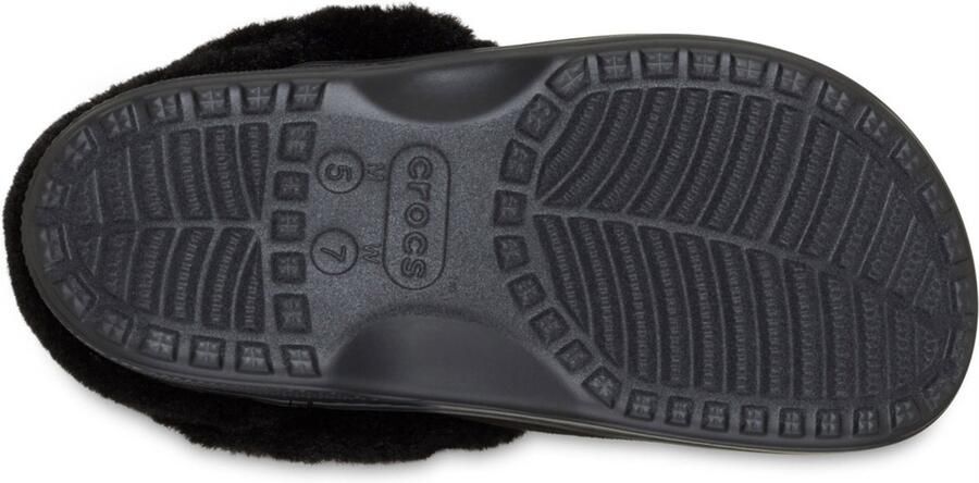 Crocs Classic Unfurgettable Vegan Suede Clog Pantoffels maat M9 W11 zwart