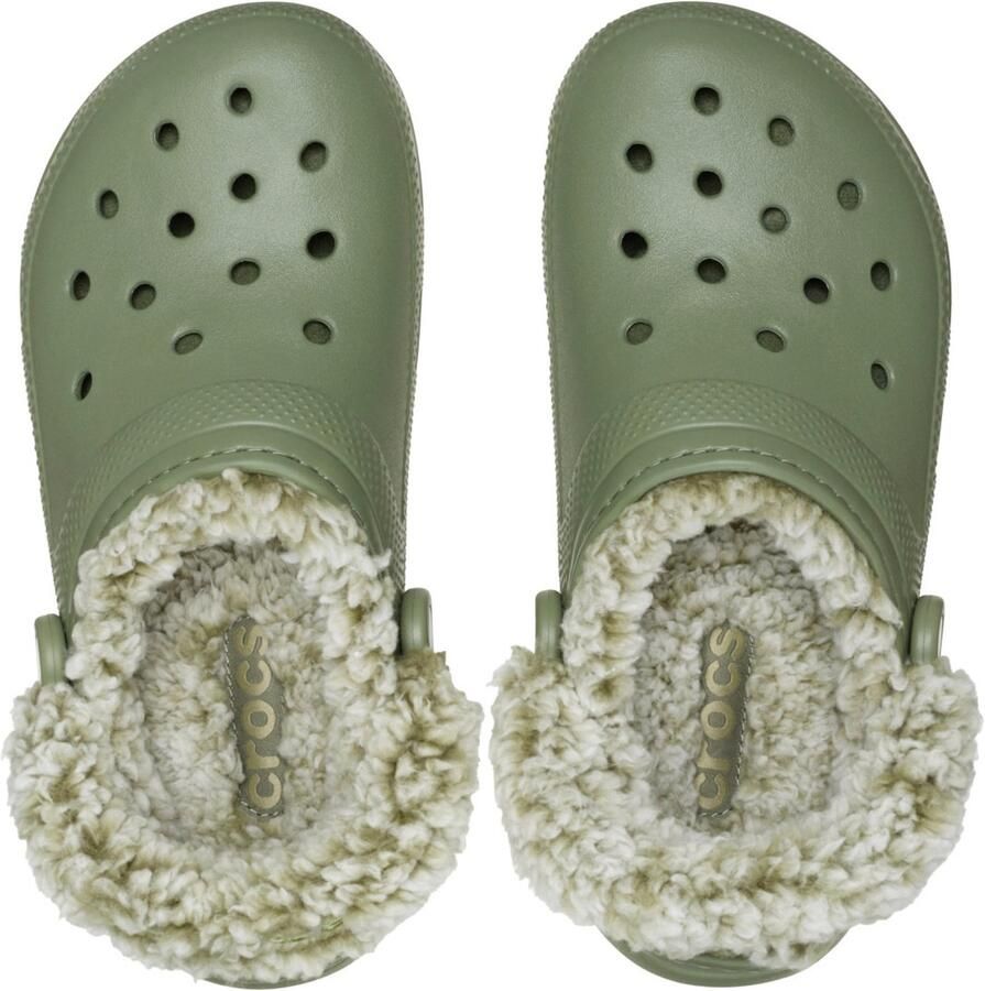 Crocs -Sloffen Klassieke Met Fleece Gevoerde Clog Fashion Wear Volwassen