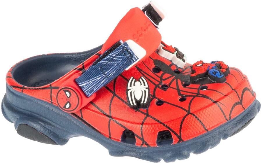 Crocs Team Spiderman All Terain Kids Clog voor een jongen Blauw Slippers - Foto 2