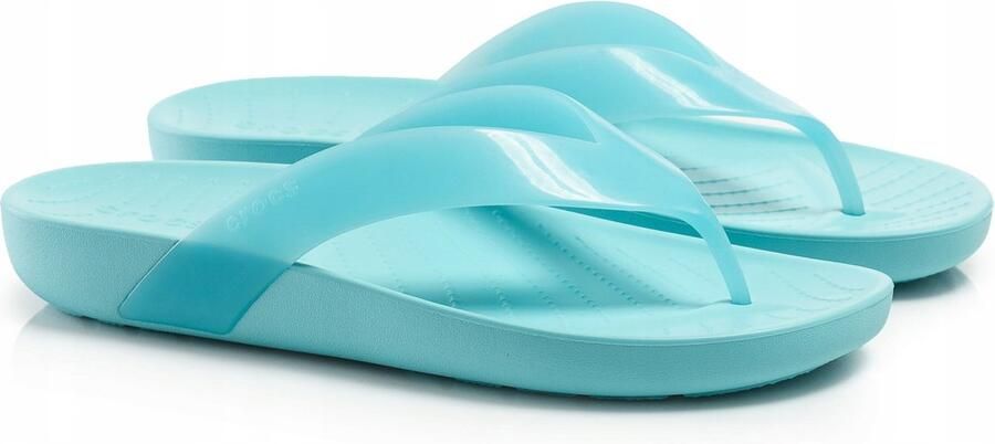 Crocs Splash Glossy Flip Dames Teenslippers 41-42 Neptune