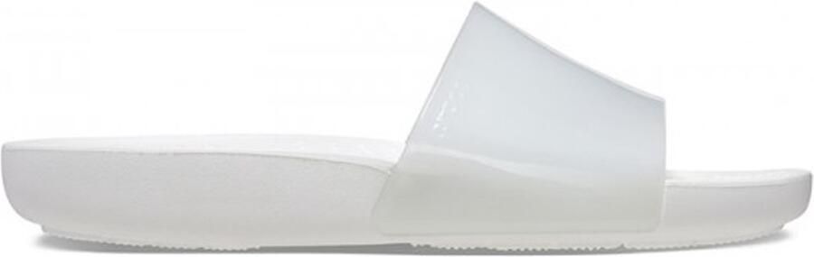 Crocs Splash Glossy Slide Wit US W8