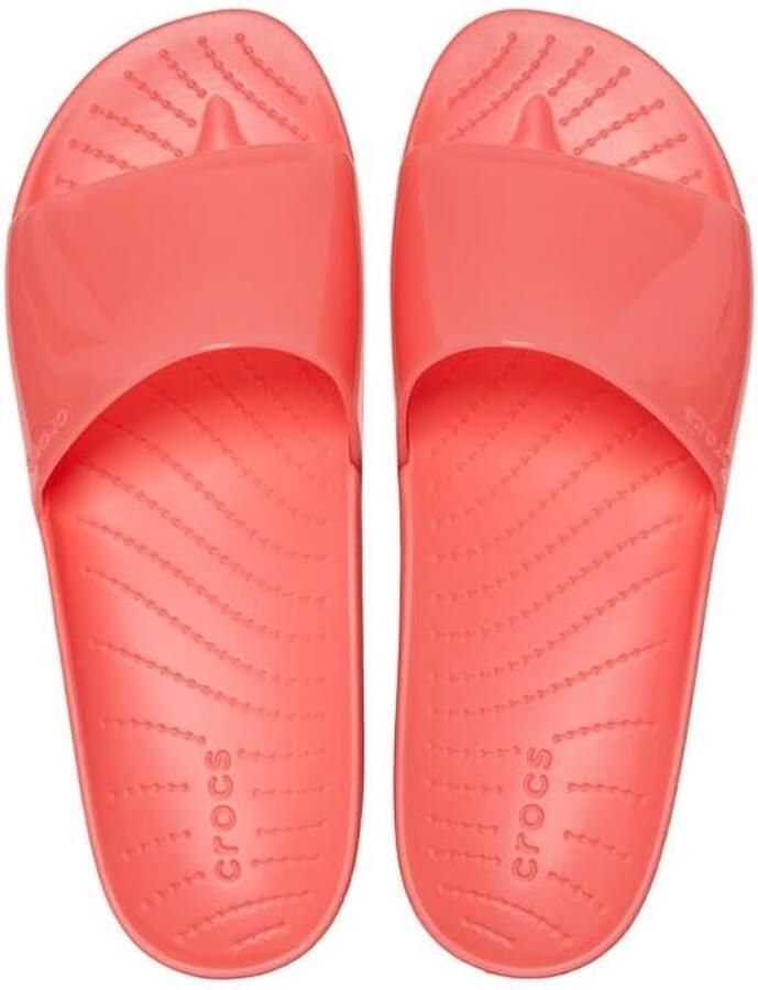 Crocs Splash Glossy Slippers Rood US W10