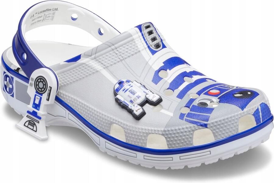 Crocs Clogs 'Star Wars' donkerblauw lichtgrijs rood wit - Foto 2